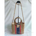 Fashion straw bag/beach bag